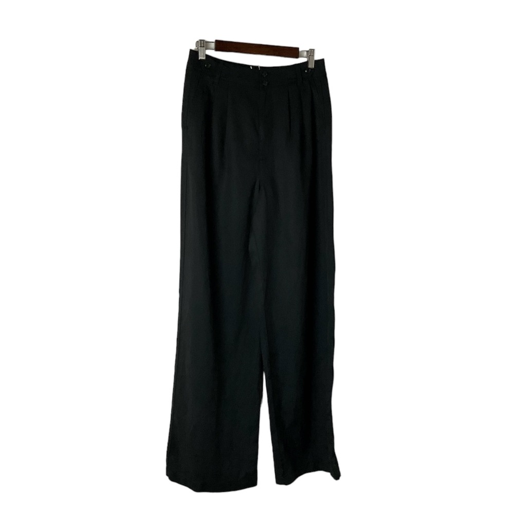 Madewell Black Wide Leg Pants